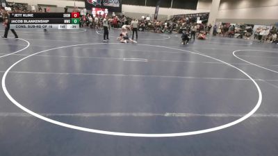 113 lbs Cons. Sub-rd Of 16 - Jett Kline, Stillwater High School Wrestling vs Jacob Blankenship, MWC Wrestling Academy
