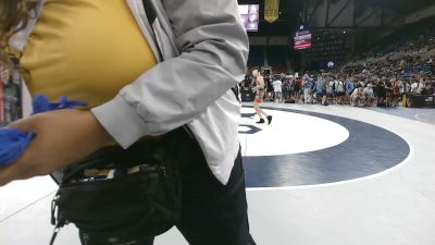 100 lbs Champ. Rd Of 64 - Reese Babcock, Illinois vs Cayden Podeweltz, Wisconsin