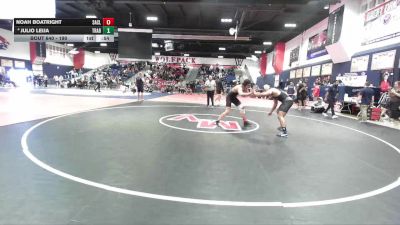 190 lbs Cons. Semi - Noah Boatright, San Clemente vs Julio Leija, Trabuco Hills