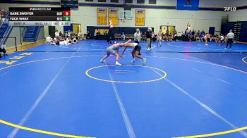 157 lbs Round 1 (6 Team) - Gabe Swoyer, Barton vs Tuck Wray, Northeastern Junior College