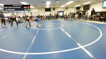 113 lbs Champ. Round 3 - Gael Cueto Colorado, Westminster vs Eli Mendoza, Gilroy