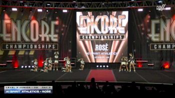 A1 Spirit Athletics - Rosé [2025 L3 Junior - D2 Day 3] 2025 Encore Grand Nationals