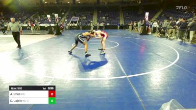 126 lbs Consi Of 32 #2 - Jack Shea, Melrose vs Calix Lajoie, Milford [NH]