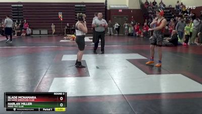 J-19 lbs Round 3 - Harlan Miller, Indee Mat Club vs Slade McNamara, Big Game Wrestling Club