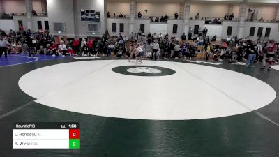 144 lbs Round Of 16 - Landen Rondeau, Silver Lake vs Kason Wirtz, Tollgate