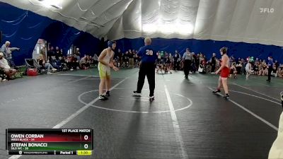 130 lbs Finals (2 Team) - Stefan Bonacci, Silo WC vs Owen Corban, WEG3 Black