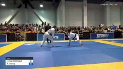 MYLENE RAMOS ENGLE vs APRIL PARKS 2021 World Master IBJJF Jiu-Jitsu Championship