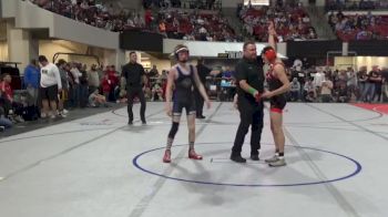 109 lbs Champ. Round 2 - Kona Fandrich, Lockwood Wrestling Club vs Walter Given, Laurel Matburners