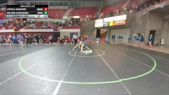 115 lbs Round 3 - Rr3 - Khloee Alejandre, Canyon West Plains vs Loyola Sanchez, Borger