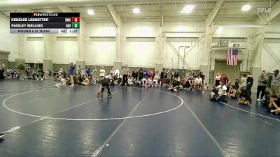 83 lbs Round 5 (6 Team) - Kenzlee Ledbetter, Roy Wrestling Club vs Paisley Melling, Ravage