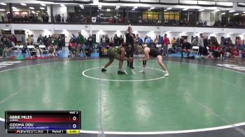 207 lbs Quarterfinal - Abbie Miles, Albion vs Ozioma Ogu, Northern Michigan University