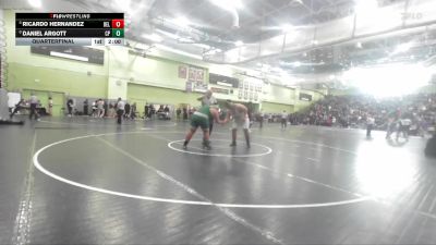 285 lbs Quarterfinal - Ricardo Hernandez, BELL vs Daniel Argott, CANOGA PARK