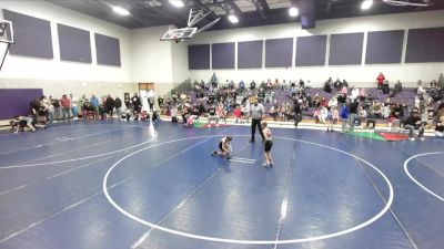 55 lbs Round 2 - Charlie Olson, Wasatch Wrestling Club vs Jack Nielsen, Bear River Jr High Wrestling C