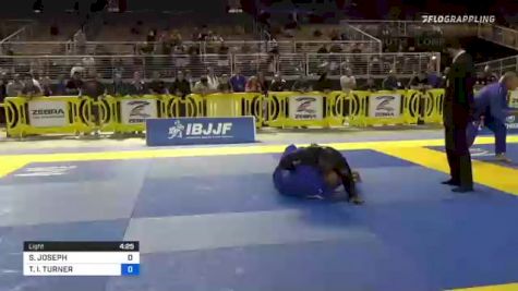 SAMUEL JOSEPH vs THANDI I. TURNER 2021 Pan Jiu-Jitsu IBJJF Championship