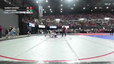 152 lbs Champ. Round 1 - Garrett Lefurgey, Unattached vs Cannon Boren, Thermopolis Wrestling Club