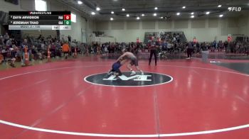 105 lbs Champ. Round 1 - Zayn Arvidson, Panthers vs Jeremiah Thao, Oakdale Athletic Association