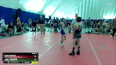 64 lbs Round 2 (8 Team) - Cam Porter, Neighborhood Wrestling vs Jase Wisener, Donahue WA Blue