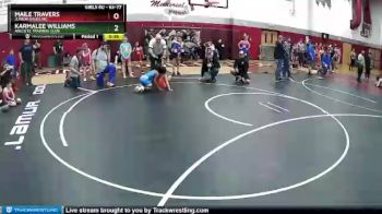 63-77 lbs Round 2 - Karmalee Williams, Aniciete Training Club vs Maile Travers, Junior Gales WC