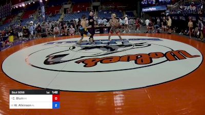 106 lbs Rnd Of 32 - Carson Blum, MI vs William Atkinson, AL