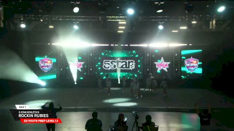 5 Star Athletics - Rockin Rubies [2026 D2 Youth Prep Level 1.1 Day 1] 2026 US Open Cheerleading & Dance Championship