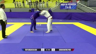 FELIPE GONÇALVES DA SILVA vs GIOVANI MARTINEZ PIRES 2026 FPJJ Circuito Paulista GI Etapa 1