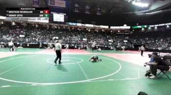 96 lbs Champ. Round 1 - Braydan McMullan, NBHA vs Henry Otto, CWWA