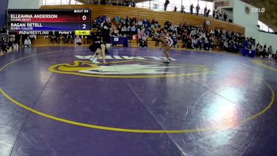 131 lbs Semifinal - Elleahna Anderson, Sacred Heart vs Ragan Retell, Elmira College