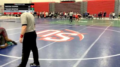 285 lbs Cons. Semi - Elijah Boston, Garrett College vs Tristan Cooper, Alvernia University