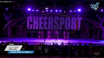 All 4 Cheer - Recoil [2023 L2 Junior - D2 - Medium - A] 2023 CHEERSPORT National All Star Cheerleading Championship