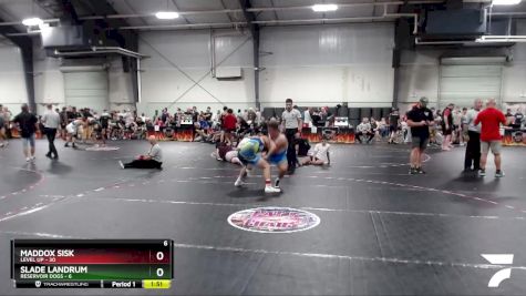 152 lbs Round 1 (4 Team) - Maddox Sisk, Level Up vs Slade Landrum, Reservoir Dogs