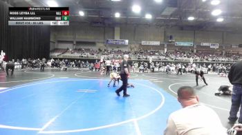 85 lbs Rr Rnd 2 - Ross Leyba Lll, Valley Bad Boys vs William Hammond, Dragon Wrestling CO