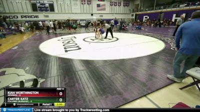 113 lbs Round 1 (32 Team) - Carter Katz, Columbia (Burbank) vs Kiah Worthington, Newberg