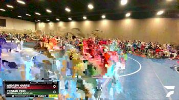 97 lbs Quarterfinal - Andrew Harris, G580 Wrestling Club vs Tristan Pino, Betterman Elite Wrestling