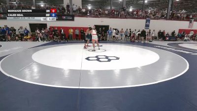 86 kg Champ. Rd Of 128 - Marquize Brown, Lions Wrestling Club vs Caleb Neal, Southern Illinois Regional Training Center
