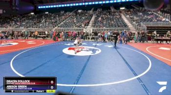 67 lbs Semifinal - Dracen Pollock, Eastside United Wrestling Club vs Areson Green, Torrington Wrestling Club