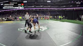 D4-126 lbs Cons. Semi - Devin Doorlag, Gobles vs Andrew Frazier, Riverview Gabriel Richard