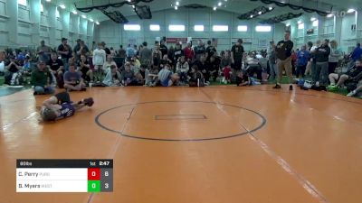 80 lbs Round 2 - Cole Perry, Pursuit vs Bryce Myers, West Virginia Wild