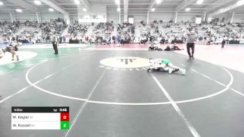 113 lbs Consi Of 32 #1 - Michael Kegler, SC vs William Russell, NY