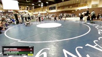 78 lbs Cons. Semi - Carter Johnston, Granite Wrestling Club vs Brody Navarro, Imperial Valley Panthers Wrest