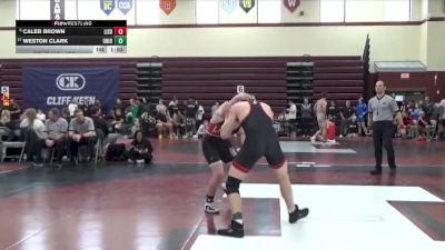 175 lbs Round 1 - Caleb Brown, Lisbon vs Weston Clark, Union, LaPorte City