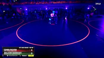 66-69 lbs Round 2 - Tomen Richter, Ben Lomond Wrestling vs Benjamin Rodriguez, Payson Lions Wrestling Club