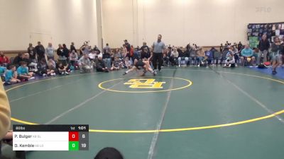 80 lbs Rr Rnd 1 - Patrick Bulger, Gladiators K-8 vs Damien Kemble, Louisville WC K-8