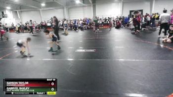 65 lbs Quarterfinal - Samson Taylor, NoWorries Academy vs Gabryel Baxley, West Wateree Wrestling Club