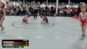 56 lbs Round 6 (10 Team) - Ari Ramadani, Fair Lawn Cutters vs Cullen Boyles, Smyrna Wrestling