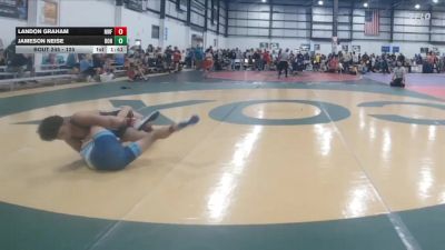 125 lbs Cons. Round 2 - Landon Graham, NC Wrestling Factory vs Jameson Neise, Ronin
