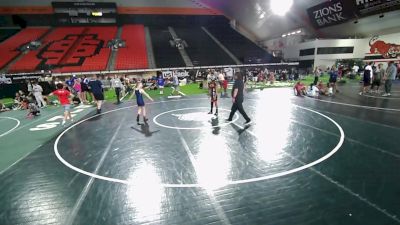 77 lbs Champ. Round 2 - Azariah Rodriguez, Utah vs Luke Plouffe, Alaska