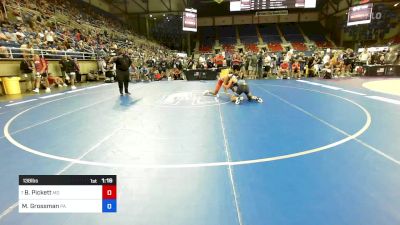 138 lbs Rnd Of 64 - Brooklyn Pickett, MD vs Myles Grossman, PA