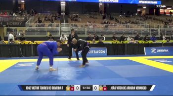 João Vitor De Arruda Venancio vs Jose Victor Torres De Oliveira R 2025 Pan Jiu Jitsu IBJJF Championship