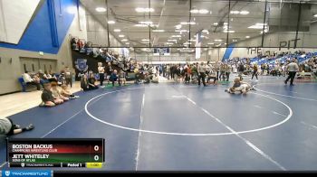 82 lbs Cons. Semi - Boston Backus, Champions Wrestling Club vs Jett Whiteley, Sons Of Atlas