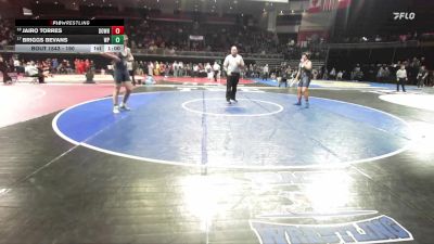 190 lbs Cons. Round 2 - Jairo Torres, Downey vs Briggs Bevans, West Park